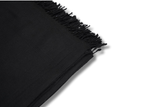Black Premium Wool Shawl