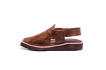 Kaptaan Chappal - Brown Double shade