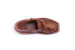 Kaptaan Chappal - Brown Double shade