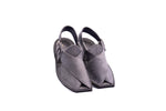 Grey Suede Peshawari Chappal