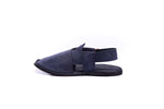 Blue Suede Peshawari Chappal