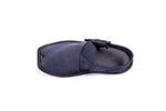 Blue Suede Peshawari Chappal