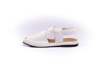 Kaptaan Chappal - White