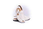 Kaptaan Chappal - White