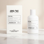 ARO-FAC Passion perfume with minimalist background